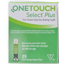 QUE THỬ ĐƯỜNG HUYẾT ONETOUCH SELECT PLUS SIMPLE