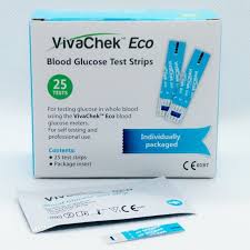 QUE THỬ ĐƯỜNG HUYẾT VIVACHEK ECO